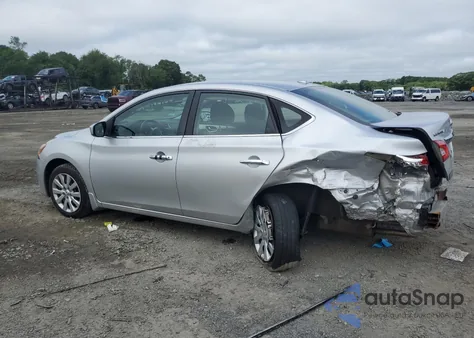 2015 Nissan Sentra S from USA, damaged, VIN 3N1AB7AP8FY334071